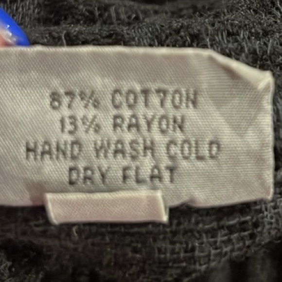 CP shades black Sausalito button down shirt jacket floral velvet textured large - Picture 7 of 8